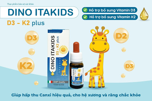 Vitamin D3 K2 cho trẻ