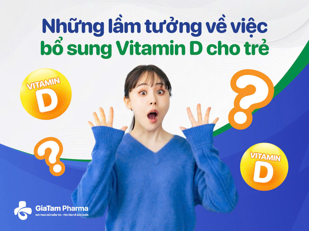 Bổ sung vitamin D cho trẻ AVT