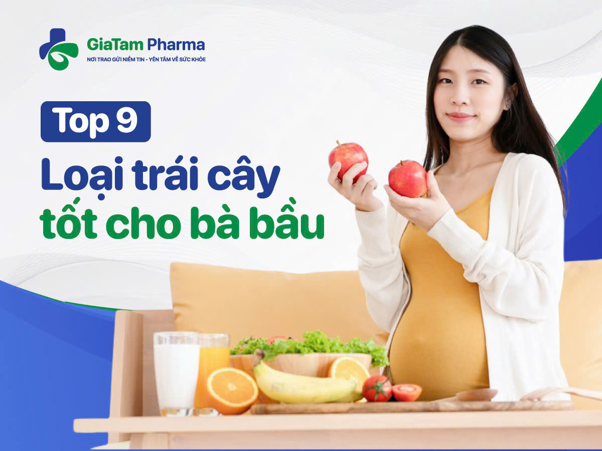 Trái cây tốt cho bà bầu AVT