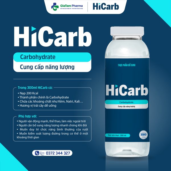 HiCarb - Bổ sung Carbohydrate