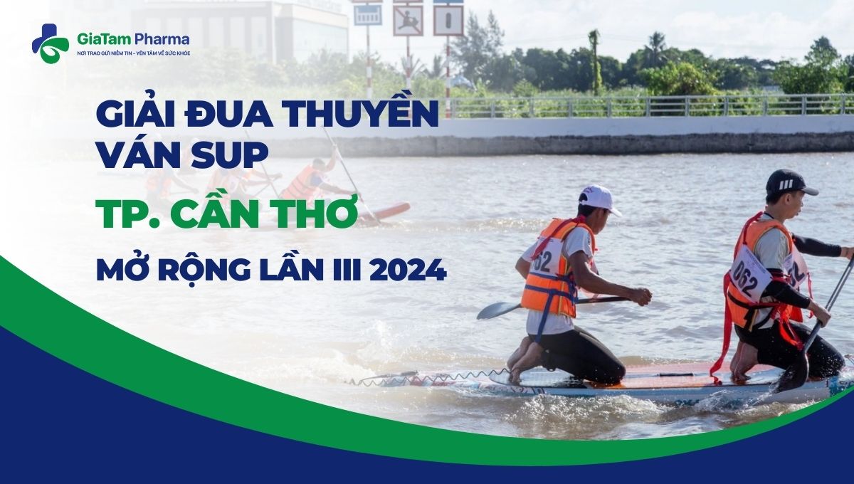 Giải đua thuyền ván SUP TP Cần Thơ mở rộng lần 3