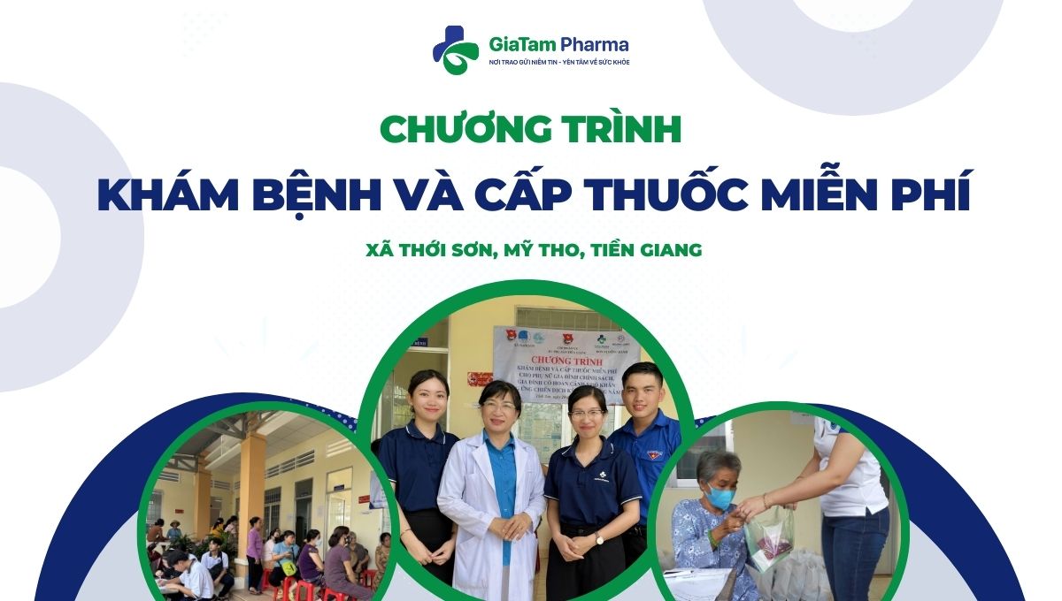 Khám bệnh và cấp thuốc miễn phí tại Tiền Giang
