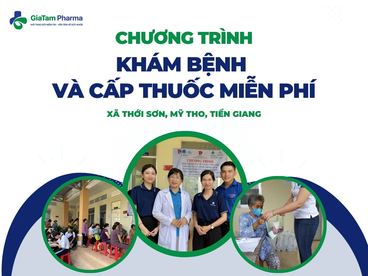 Khám bệnh và cấp thuốc miễn phí tại Tiền Giang