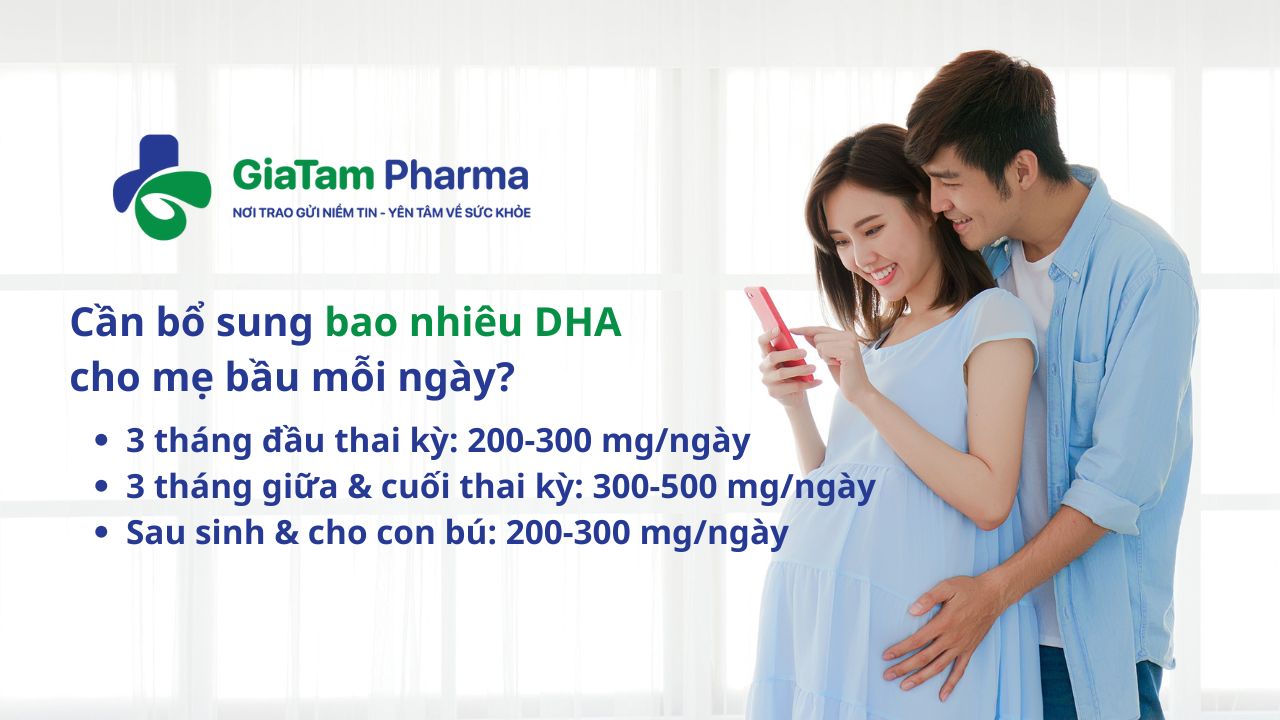 DHA nên uống lúc nào