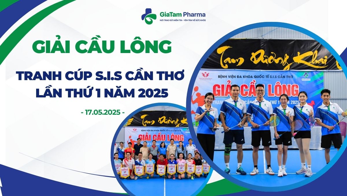 Giải cầu lông tranh cúp S.I.S năm 2025