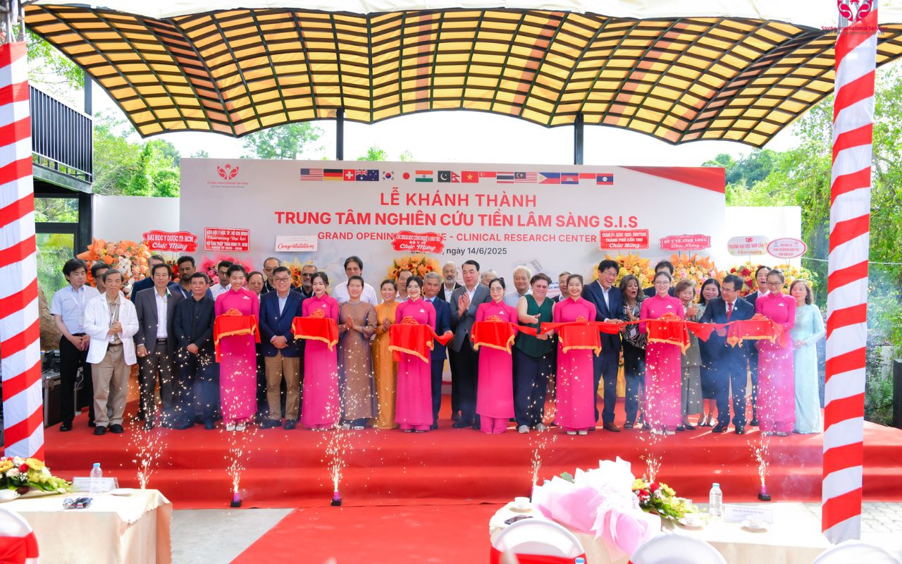 Stroke Intervention School 2025 - Lễ khánh thành Trung tâm nghiên cứu tiền lâm sàng S.I.S