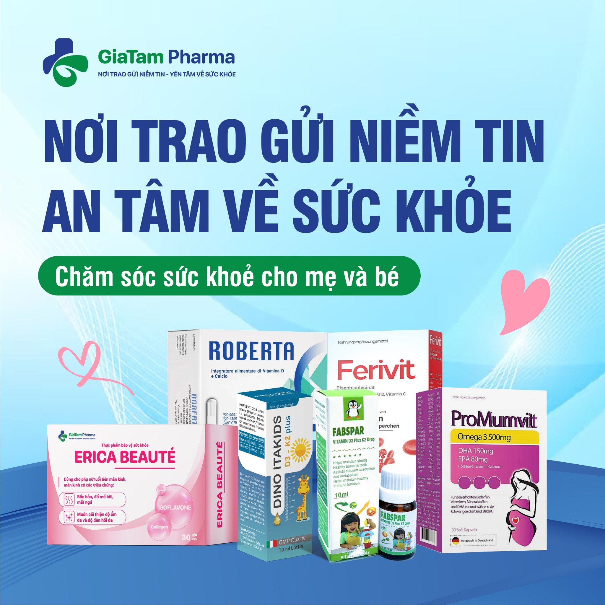 GiaTam Pharma - sản phẩm công ty