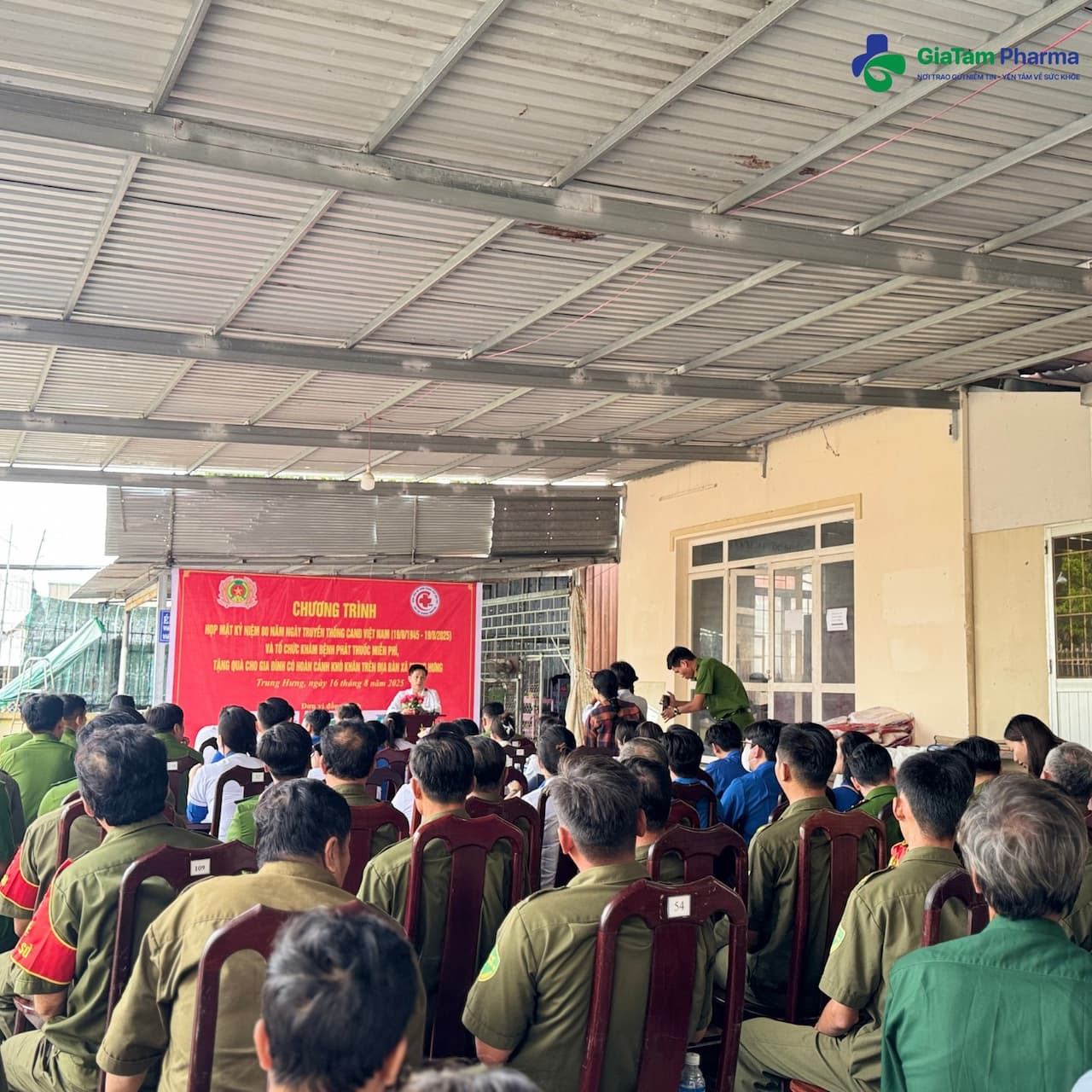 GiaTam đồng hành cùng BVĐK TP Cần Thơ khám bệnh từ thiện tại xã Trung Hưng