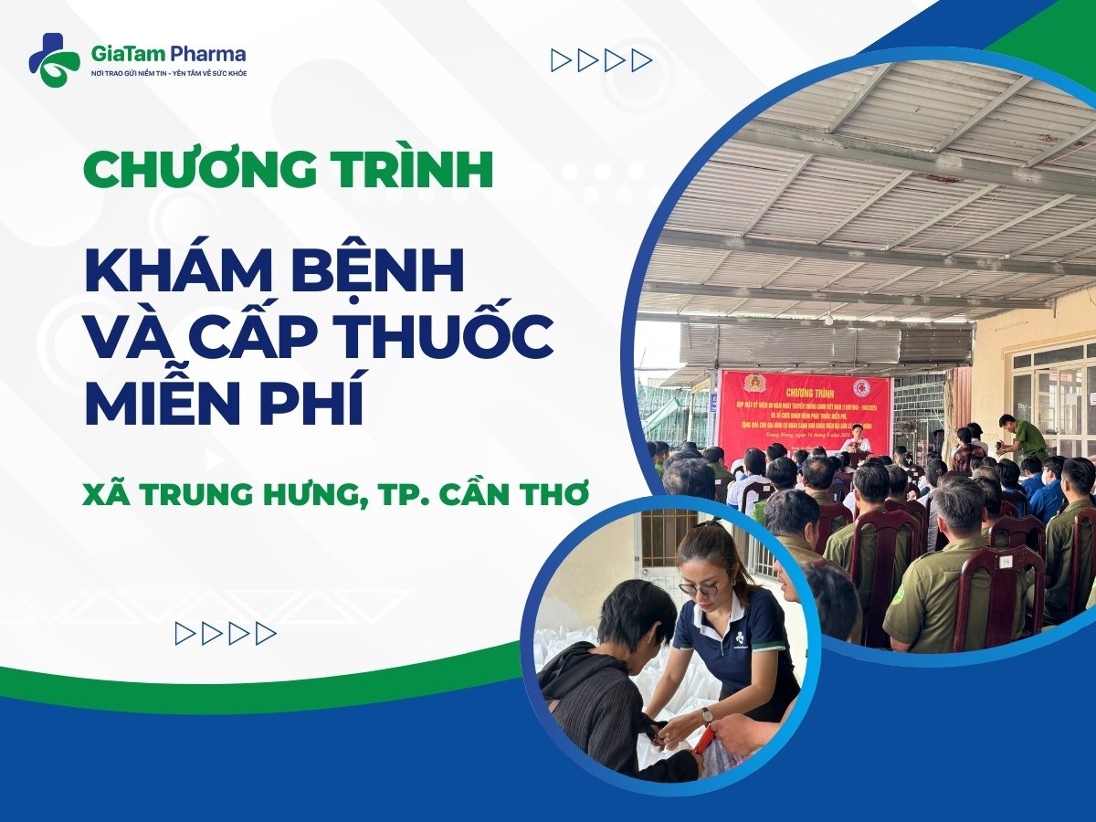 Khám bệnh và cấp thuốc miễn phí tại Cần Thơ 2025